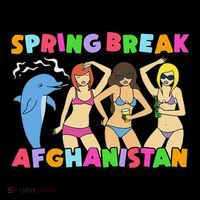 Spring Break Afghanistan Political Satire Dark Humor Meme Coffee Mug thumb 5