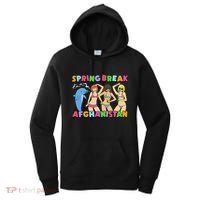 Spring Break Afghanistan Political Satire Dark Humor Meme Women's Hoodie thumb 0