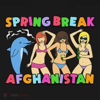Spring Break Afghanistan Political Satire Dark Humor Meme Toddler Hoodie thumb 2