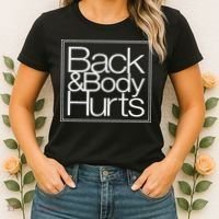 Sassy Back And Body That Sore Funny Mama Women's T-Shirt thumb 2