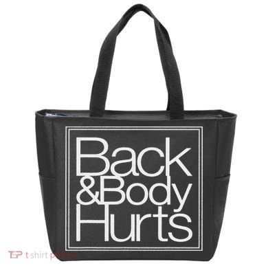 Sassy Back And Body That Sore Funny Mama Tote Bag