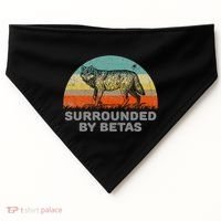 Surrounded By Betas Alpha Wolf USA-Made Doggie Bandana thumb 0