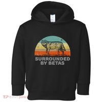 Surrounded By Betas Alpha Wolf Toddler Hoodie thumb 0