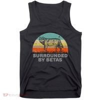 Surrounded By Betas Alpha Wolf Tank Top thumb 0