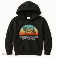 Surrounded By Betas Alpha Wolf Kids Hoodie thumb 0