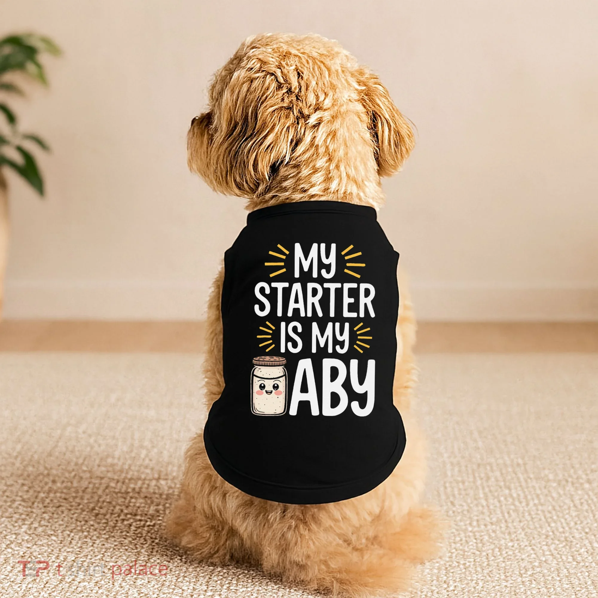 Starter Bread Baking Bakery Sourdough Starter Baker Doggie Tank
