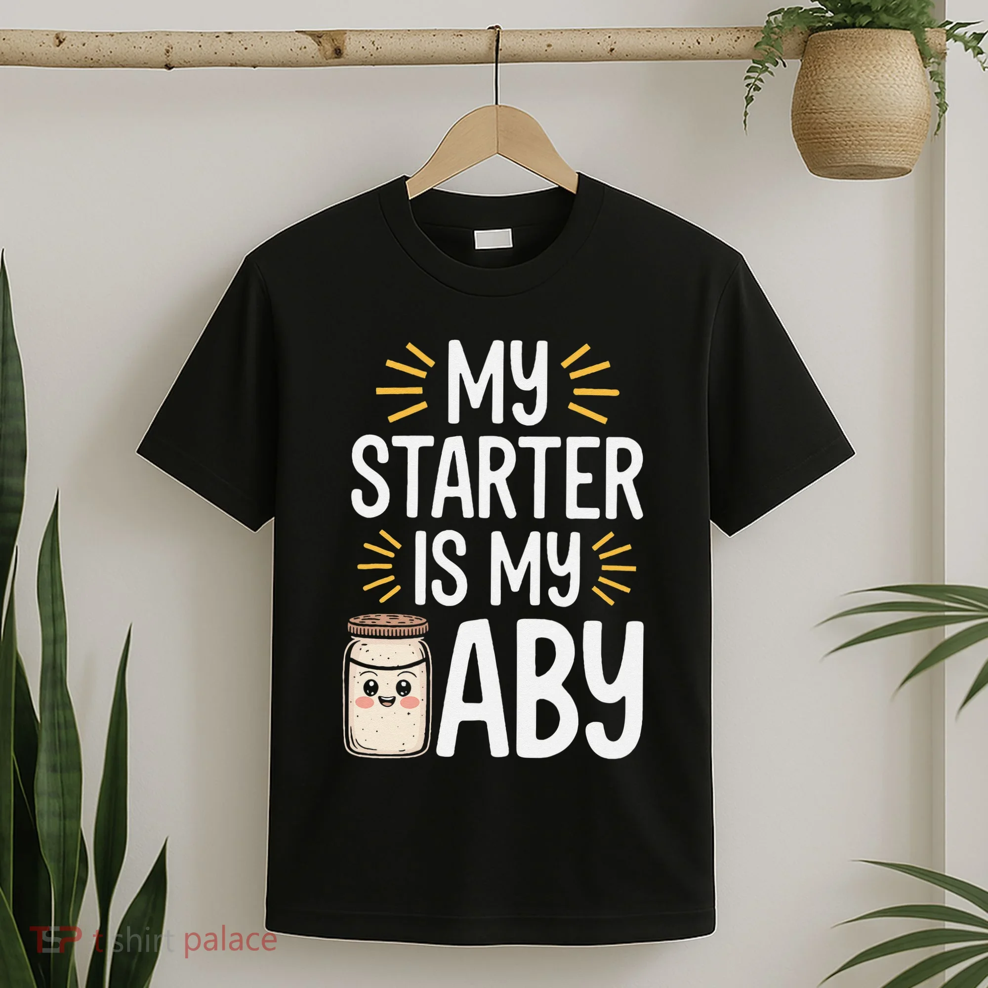 Starter Bread Baking Bakery Sourdough Starter Baker T-Shirt