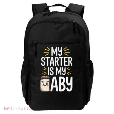 Starter Bread Baking Bakery Sourdough Starter Baker Backpack