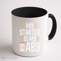 Starter Bread Baking Bakery Sourdough Starter Baker Coffee Mug thumb 1