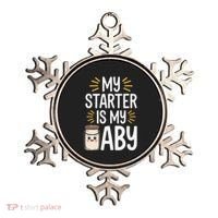 Starter Bread Baking Bakery Sourdough Starter Baker Ornament thumb 0