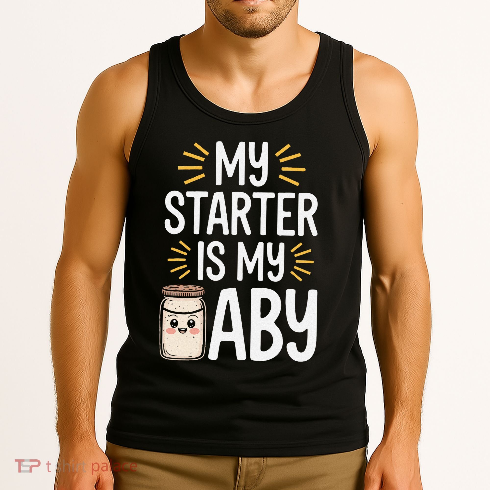 Starter Bread Baking Bakery Sourdough Starter Baker Tank Top