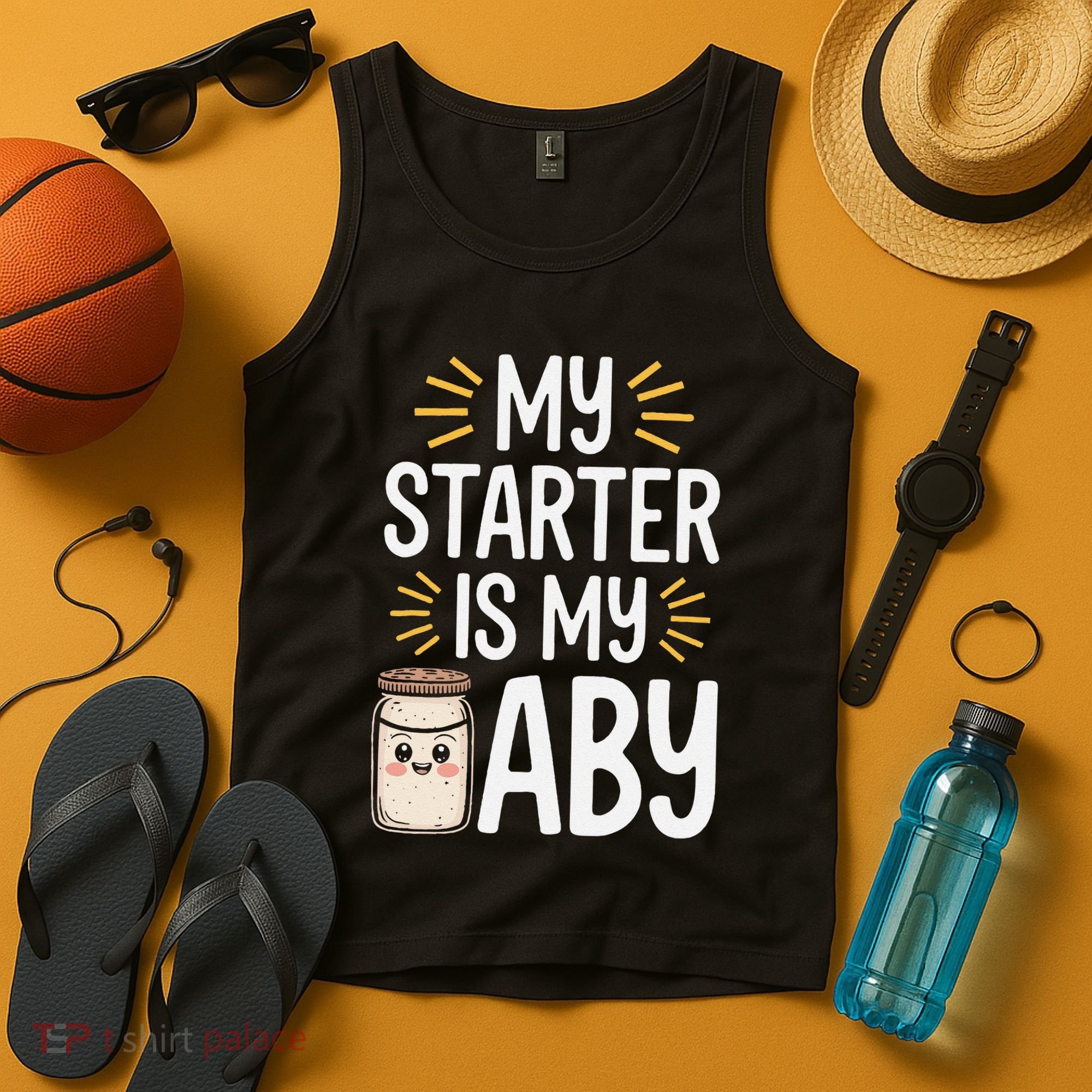 Starter Bread Baking Bakery Sourdough Starter Baker Tank Top