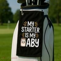 Starter Bread Baking Bakery Sourdough Starter Baker Golf Towel thumb 2
