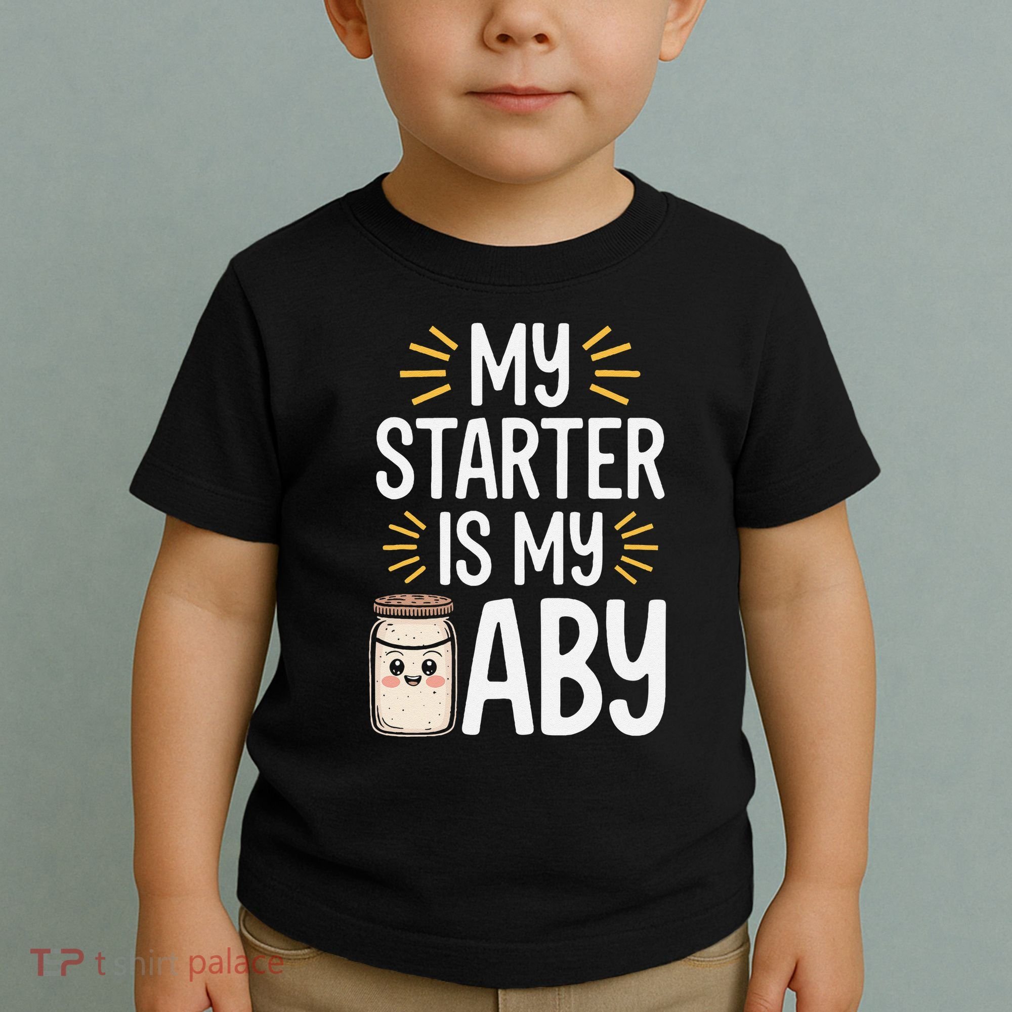 Starter Bread Baking Bakery Sourdough Starter Baker Toddler T-Shirt