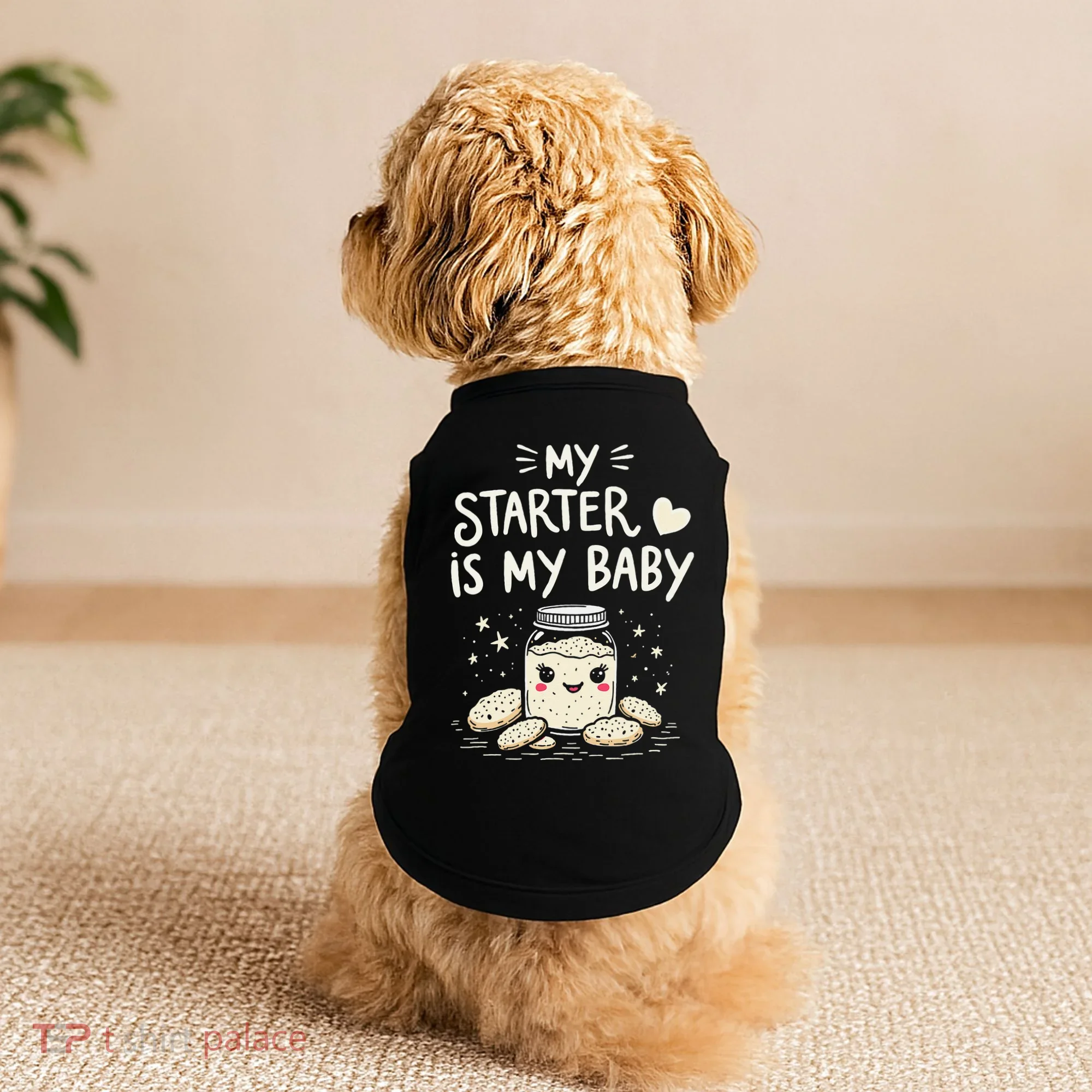 Starter Bread Baking Bakery Sourdough Starter Baker Doggie Tank