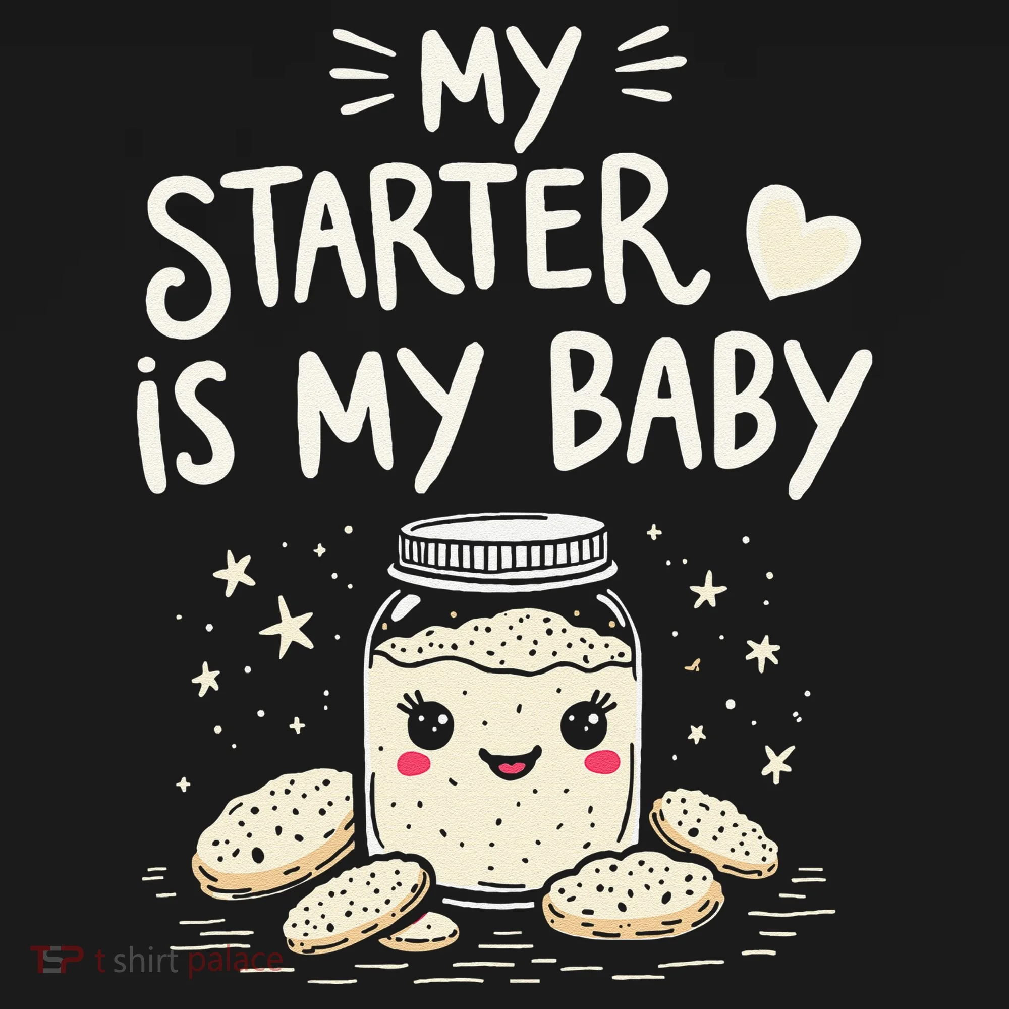 Starter Bread Baking Bakery Sourdough Starter Baker Doggie Tank