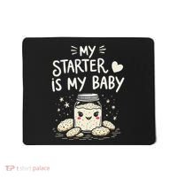 Starter Bread Baking Bakery Sourdough Starter Baker Mousepad thumb 0