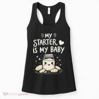 Starter Bread Baking Bakery Sourdough Starter Baker Women's Tank Top thumb 0