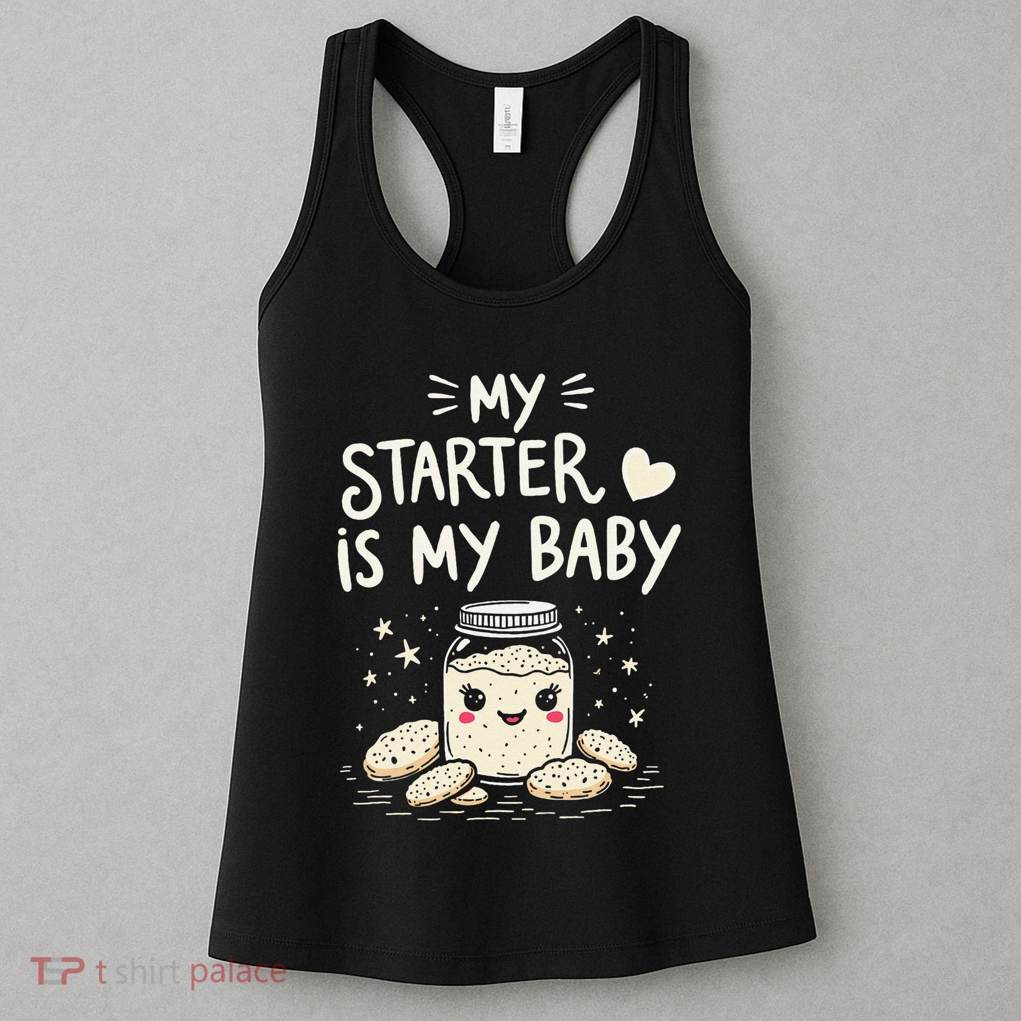 Starter Bread Baking Bakery Sourdough Starter Baker Women's Tank Top
