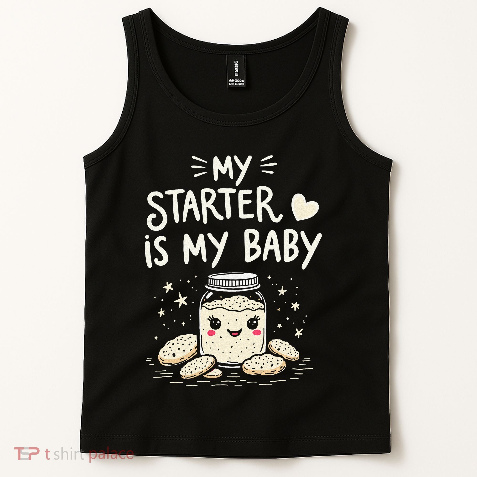 Starter Bread Baking Bakery Sourdough Starter Baker Tank Top