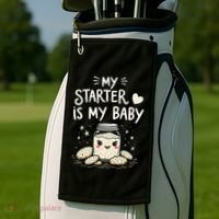 Starter Bread Baking Bakery Sourdough Starter Baker Golf Towel thumb 2