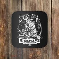 Soggy Beaver Bbq Funny Coaster thumb 0
