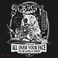 Soggy Beaver Bbq Funny Tote Bag thumb 4