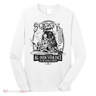 Soggy Beaver Bbq Funny Long Sleeve Shirt