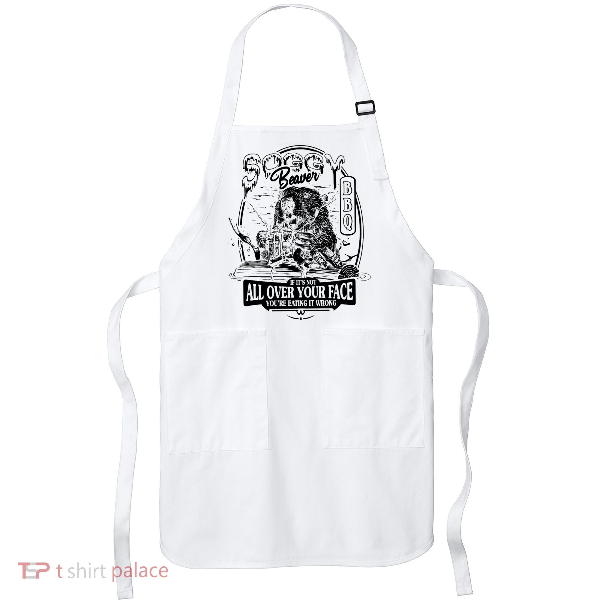 Soggy Beaver Bbq Funny Apron