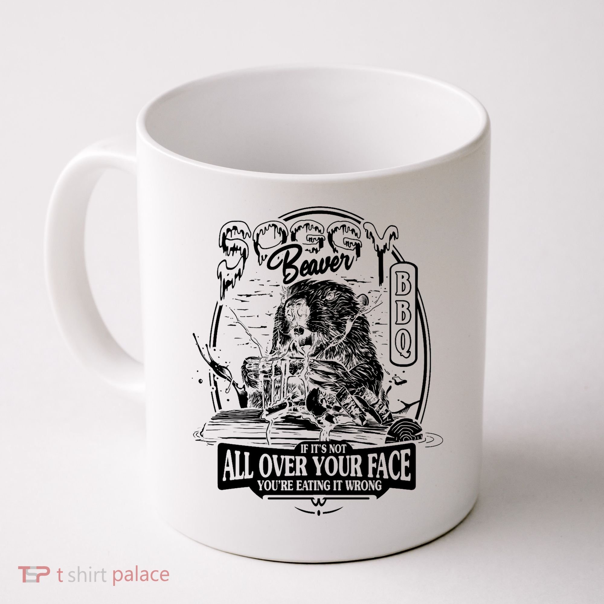 Soggy Beaver Bbq Funny Coffee Mug