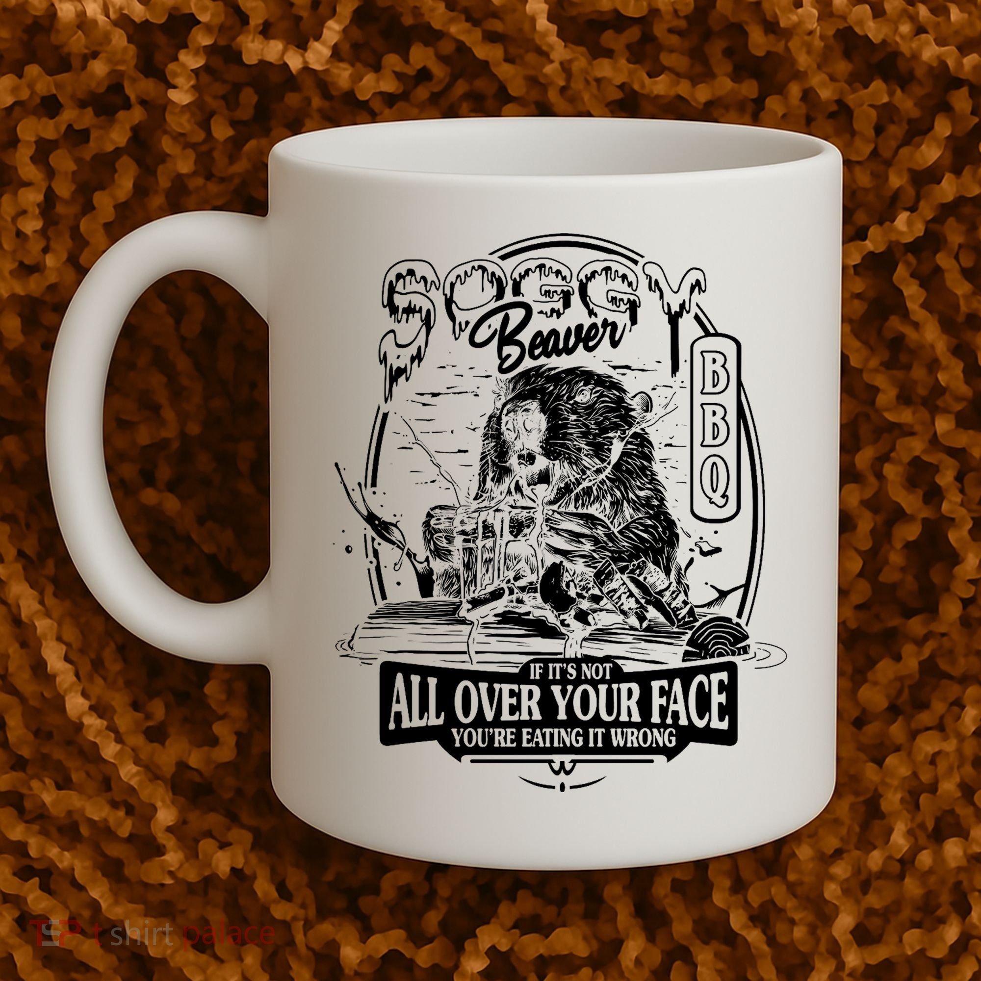Soggy Beaver Bbq Funny Coffee Mug