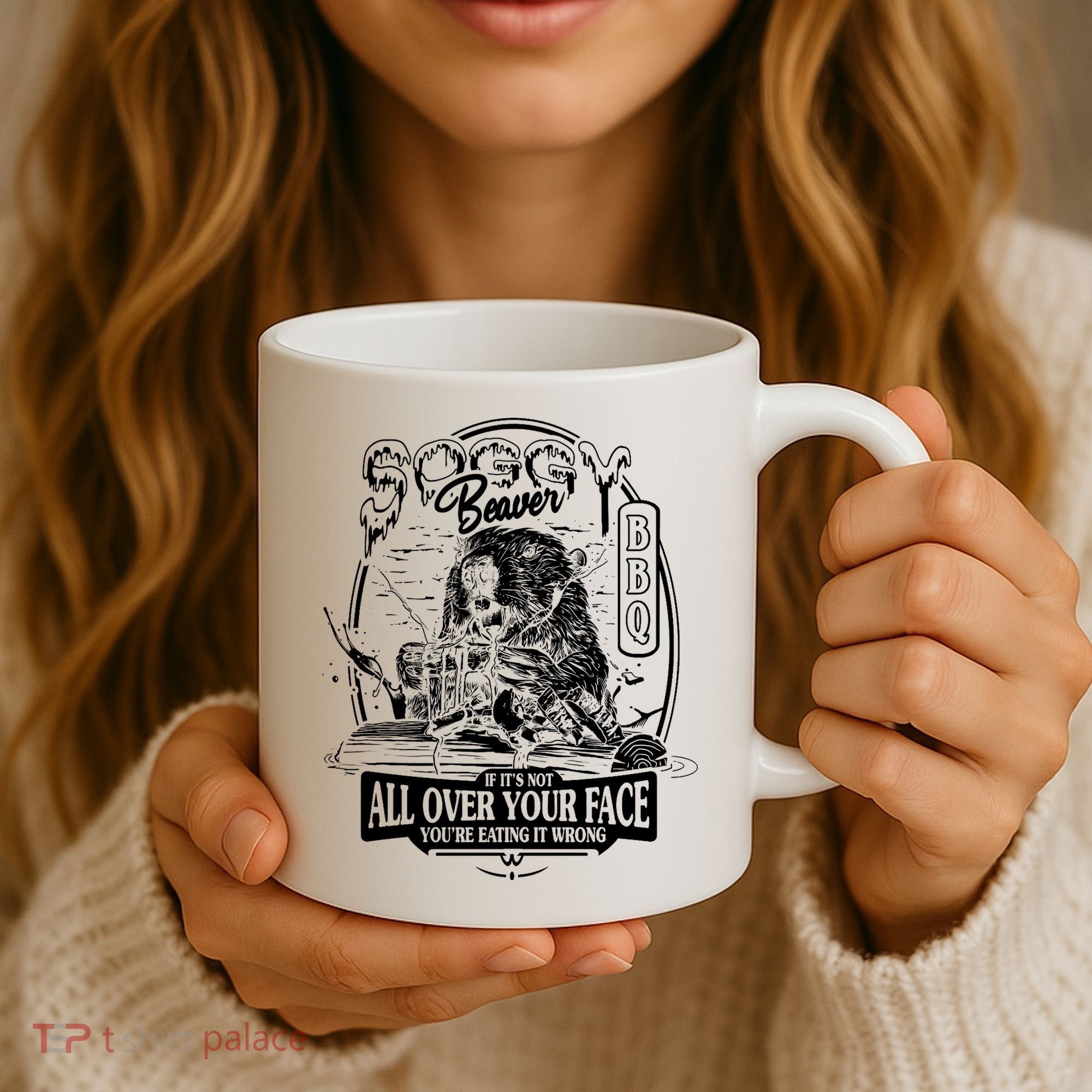 Soggy Beaver Bbq Funny Coffee Mug