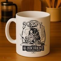 Soggy Beaver Bbq Funny Coffee Mug thumb 4
