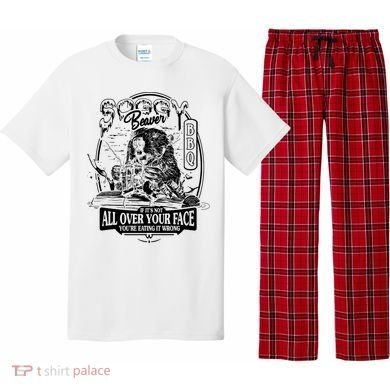 Soggy Beaver Bbq Funny Pajama Set