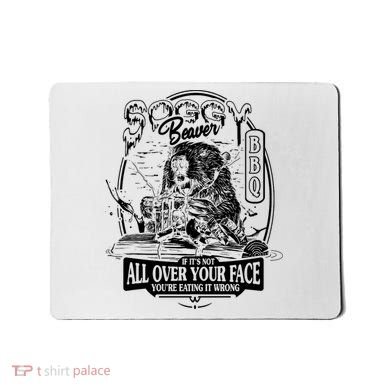 Soggy Beaver Bbq Funny Mousepad