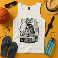 Soggy Beaver Bbq Funny Tank Top thumb 4