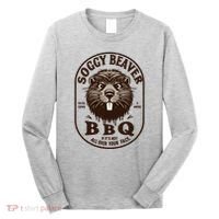 Soggy Beaver Bbq If ItS Not All Over Your Face Long Sleeve Shirt thumb 0