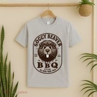 Soggy Beaver Bbq If ItS Not All Over Your Face T-Shirt thumb 2