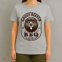 Soggy Beaver Bbq If ItS Not All Over Your Face T-Shirt thumb 4