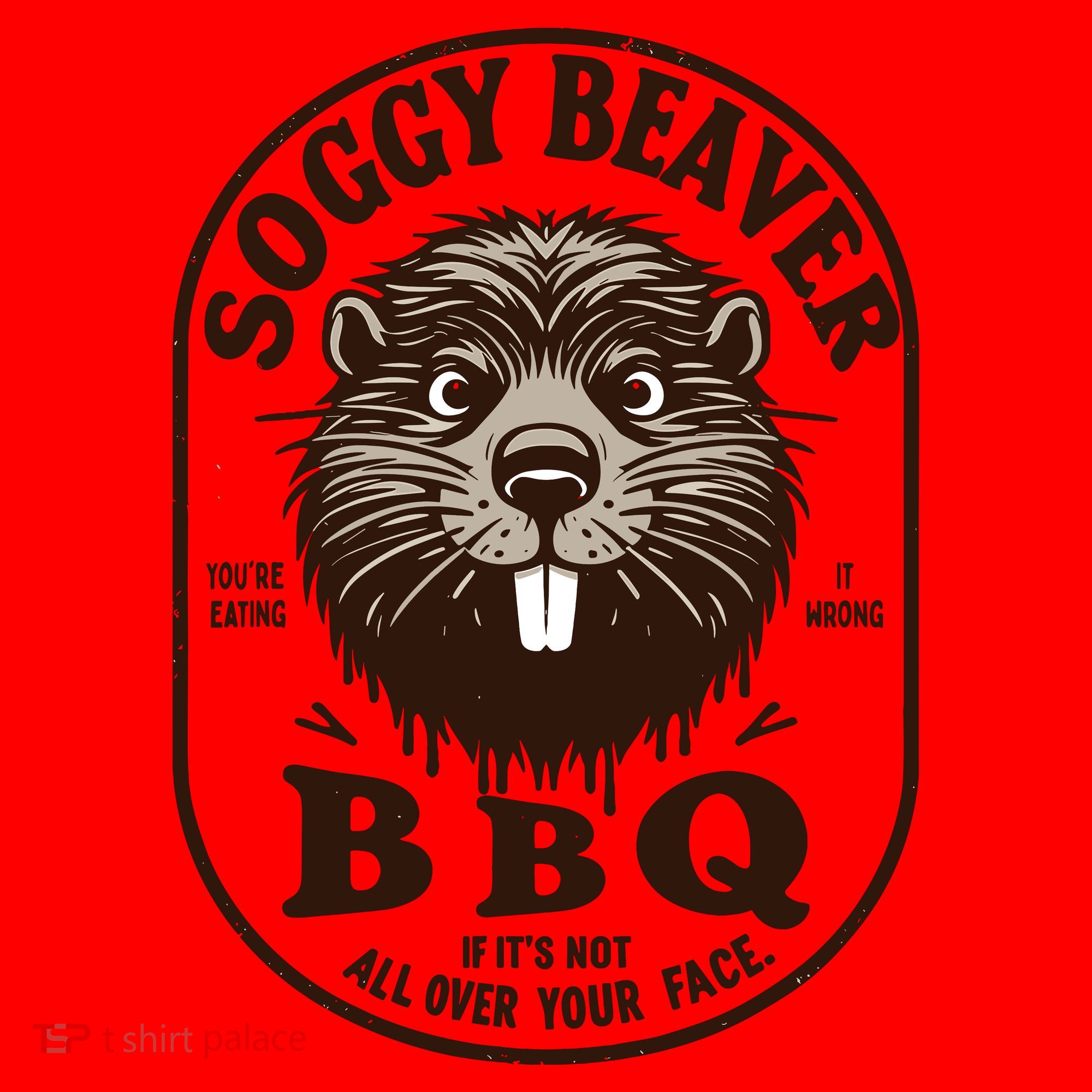 Soggy Beaver Bbq If ItS Not All Over Your Face Santa Hat