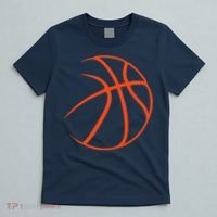 Silhouette Ball Basketball Player Sports Lover Hoop T-Shirt thumb 5