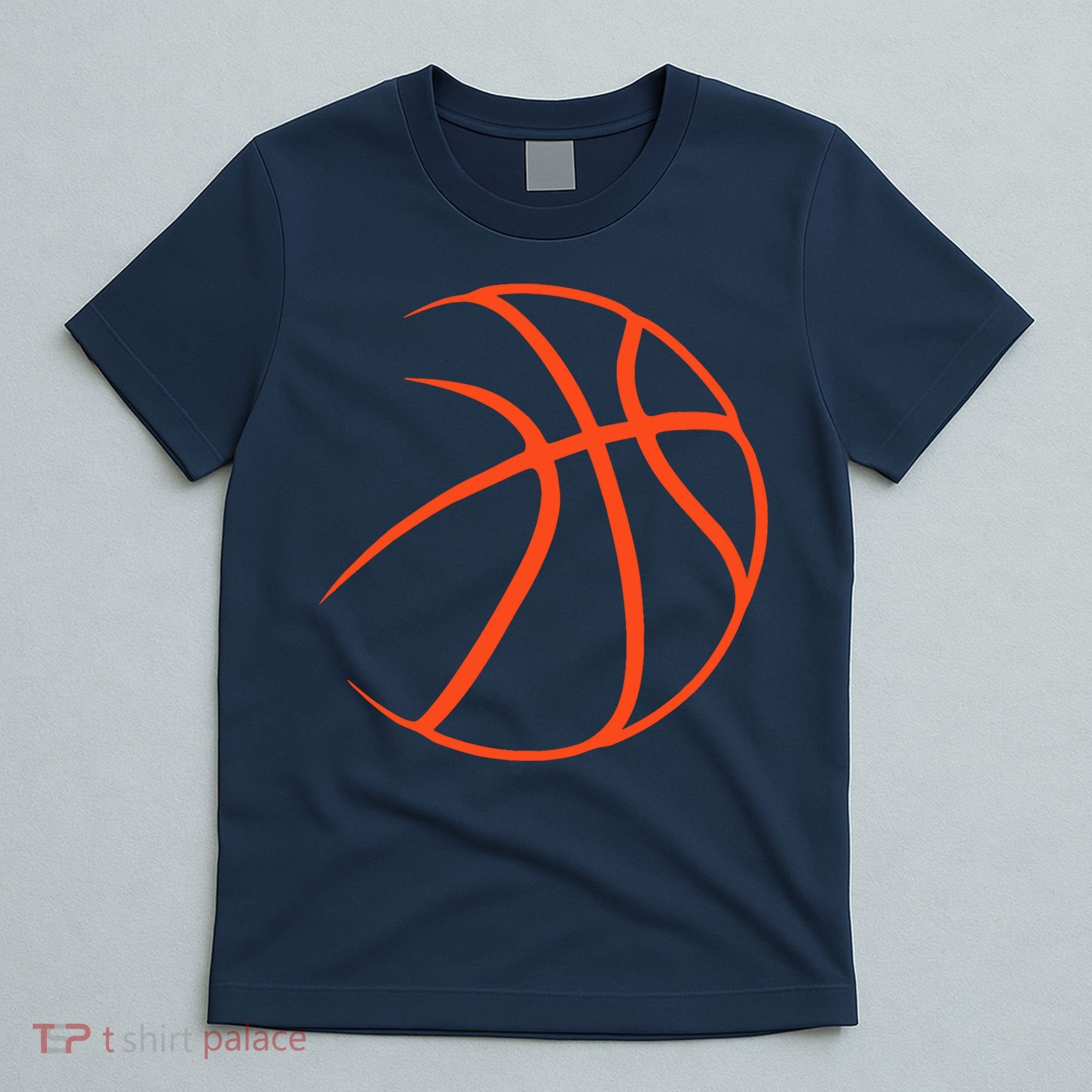 Silhouette Ball Basketball Player Sports Lover Hoop T-Shirt