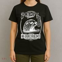 Soggy Beaver Bbq If ItS Not All Over Your Face Funny Beaver T-Shirt thumb 4