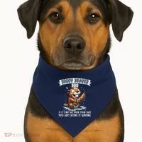 Soggy Beaver Bbq If ItS Not All Over Your Face USA-Made Doggie Bandana thumb 1