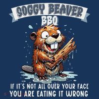 Soggy Beaver Bbq If ItS Not All Over Your Face Women's Hoodie thumb 2