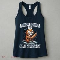 Soggy Beaver Bbq If ItS Not All Over Your Face Women's Tank Top thumb 3