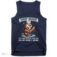 Soggy Beaver Bbq If ItS Not All Over Your Face Tank Top thumb 0