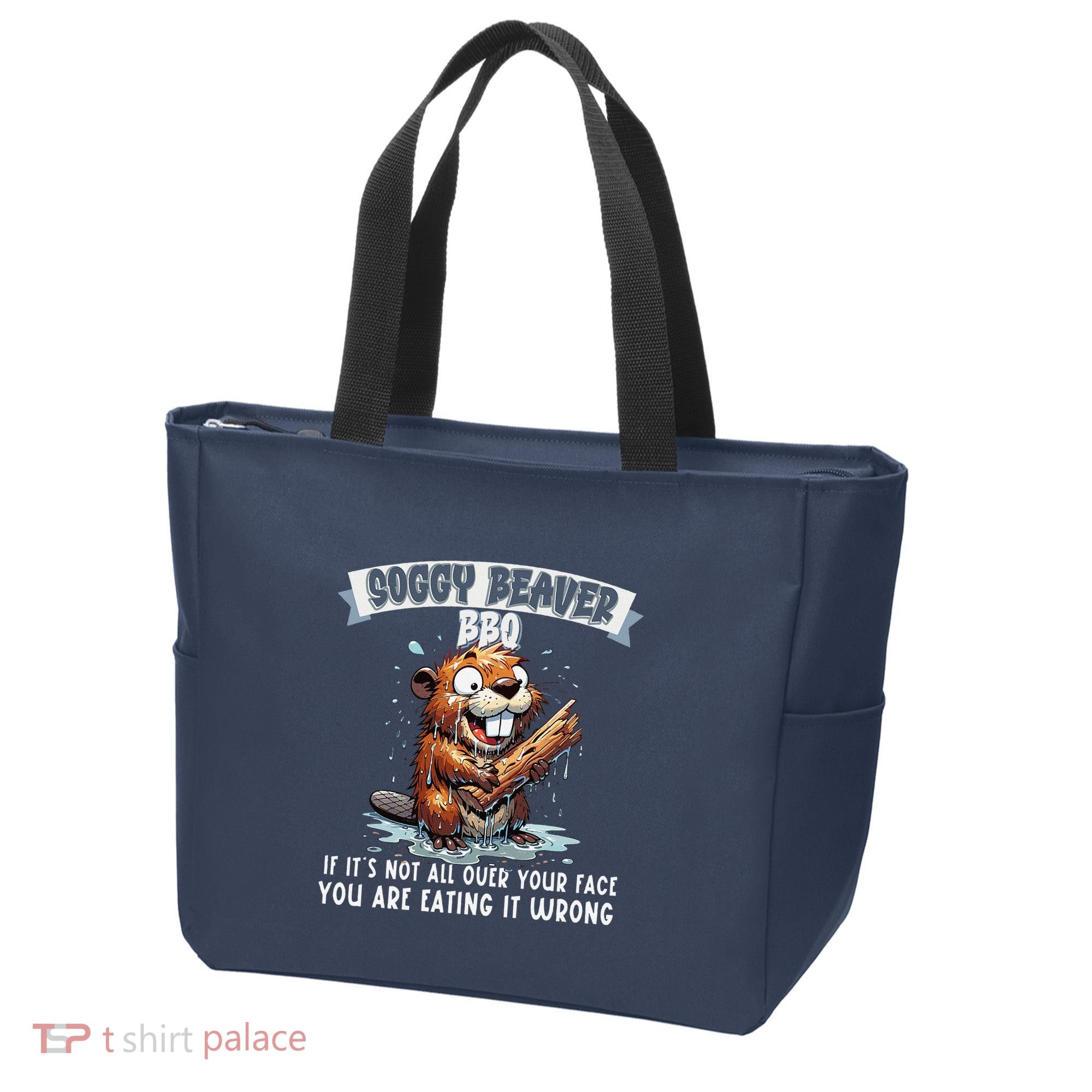 Soggy Beaver Bbq If ItS Not All Over Your Face Tote Bag
