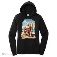 Santa Beach Bum Women's Hoodie thumb 0