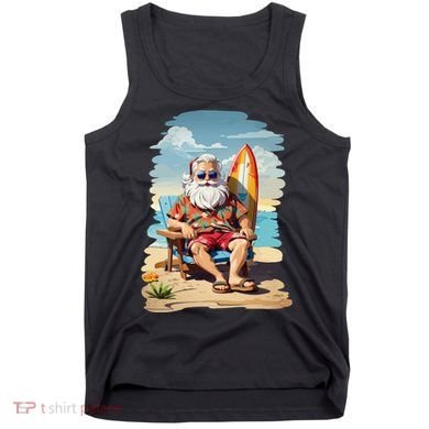 Santa Beach Bum Tank Top